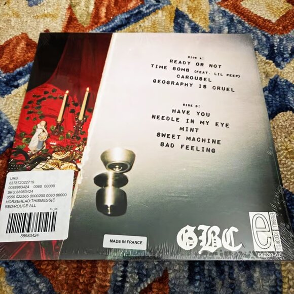 NEW/SEALED HORSE HEAD “THIS MESS IS MY MESS” LTD ED 1/500 RED CLEAR VINYL LP - Picture 4 of 5